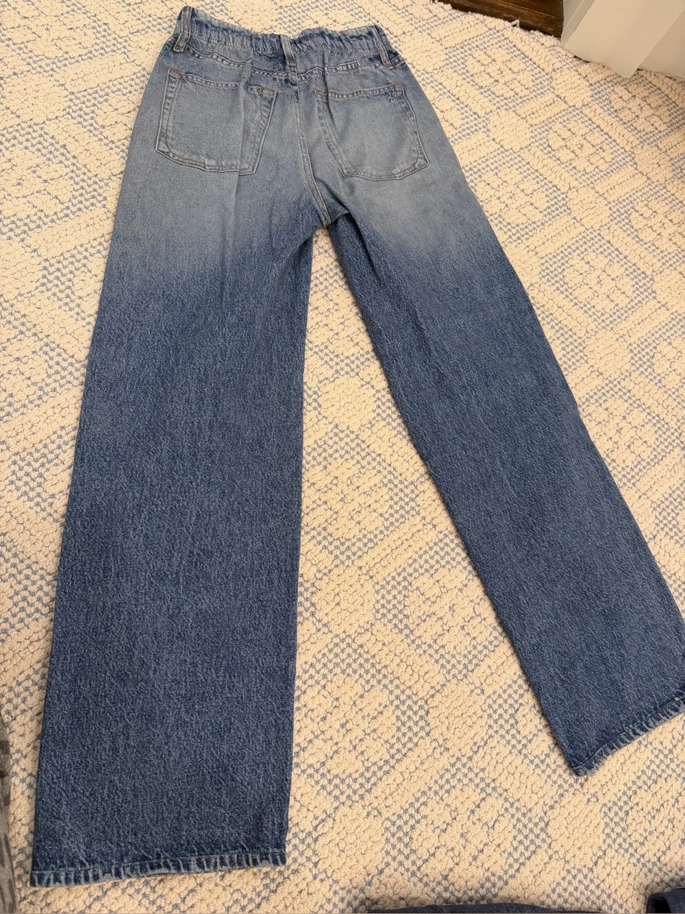 Women’s  Blue Gradient rag and bone Miramar Jean